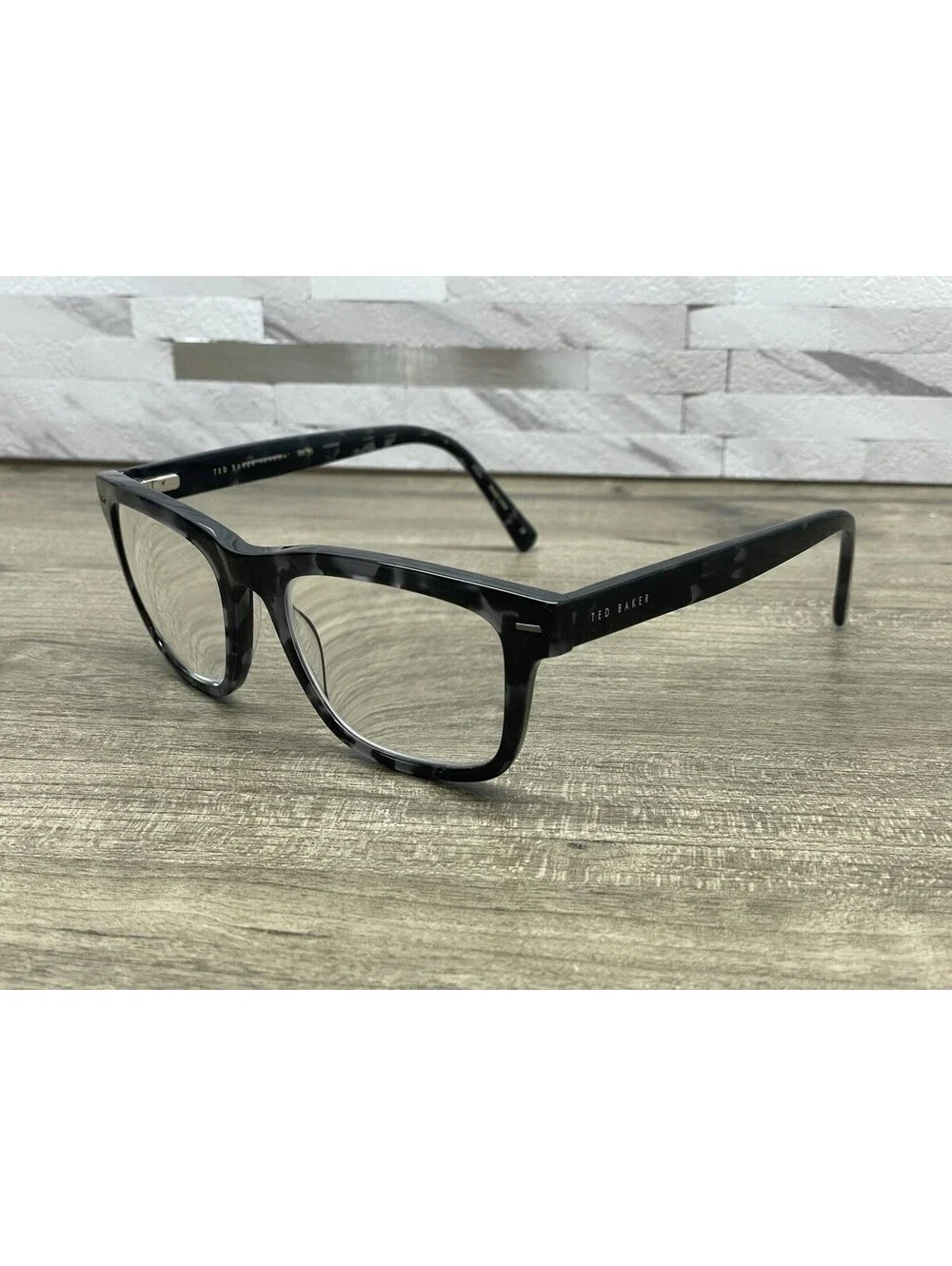 Ted Baker London BTBM02 GRY Gray Marble Eyeglasses Frames 53[]20-145 Frames Only